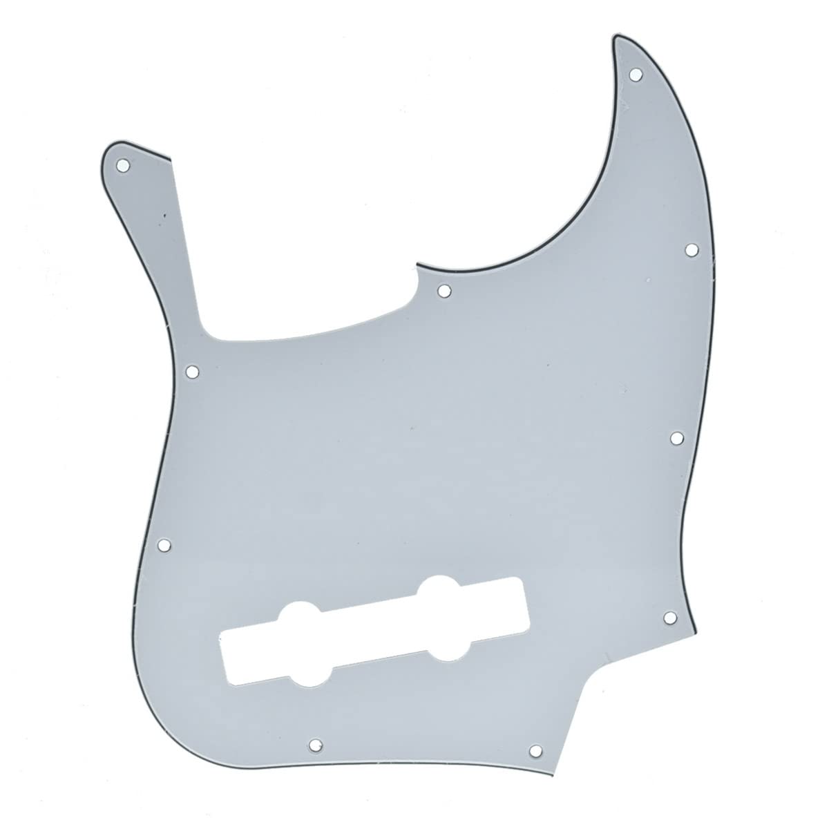 Dopro 5 String Jazz Bass Pick Guard J Bass Scratch Plate for USA/Mexican Fender 5 String Jazz Bass Red Tortoise